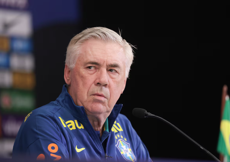 Carlo Ancelotti, técnico da seleção, foi condenado a um ano de prisão na Espanha por fraude fiscal.