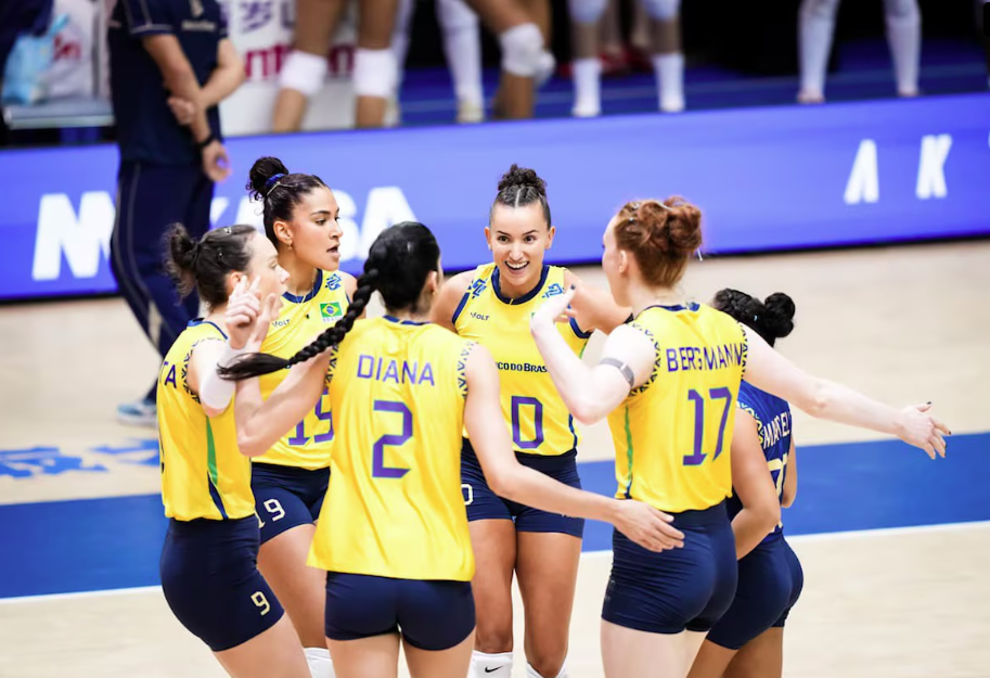 Seleção feminina bateu a Polônia pela Liga das Nações.