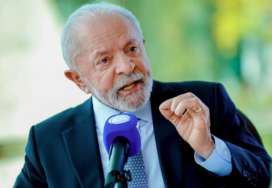 O presidente Luiz Inácio Lula da Silva.