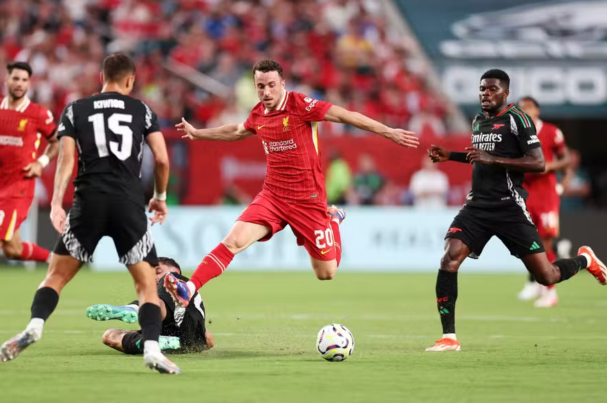 Diogo Jota pelo Liverpool
