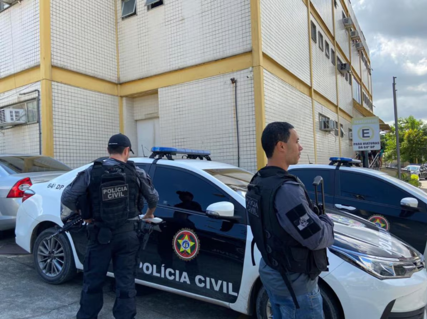 Viaturas da Polícia Civil do Rio de Janeiro