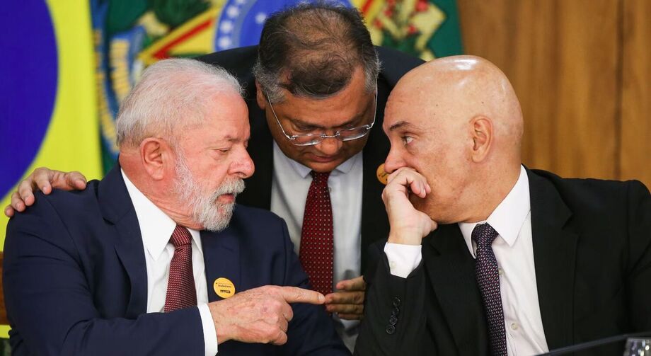 O presidente Luiz Inácio Lula da Silva escolheu para as vagas do TSE indicados por Flávio Dino e Alexandre de Moraes Foto: