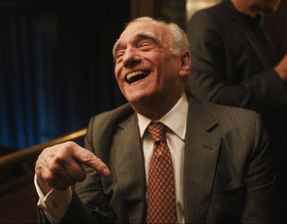 Martin Scorsese em cena da série 'O Estúdio', da Apple TV+