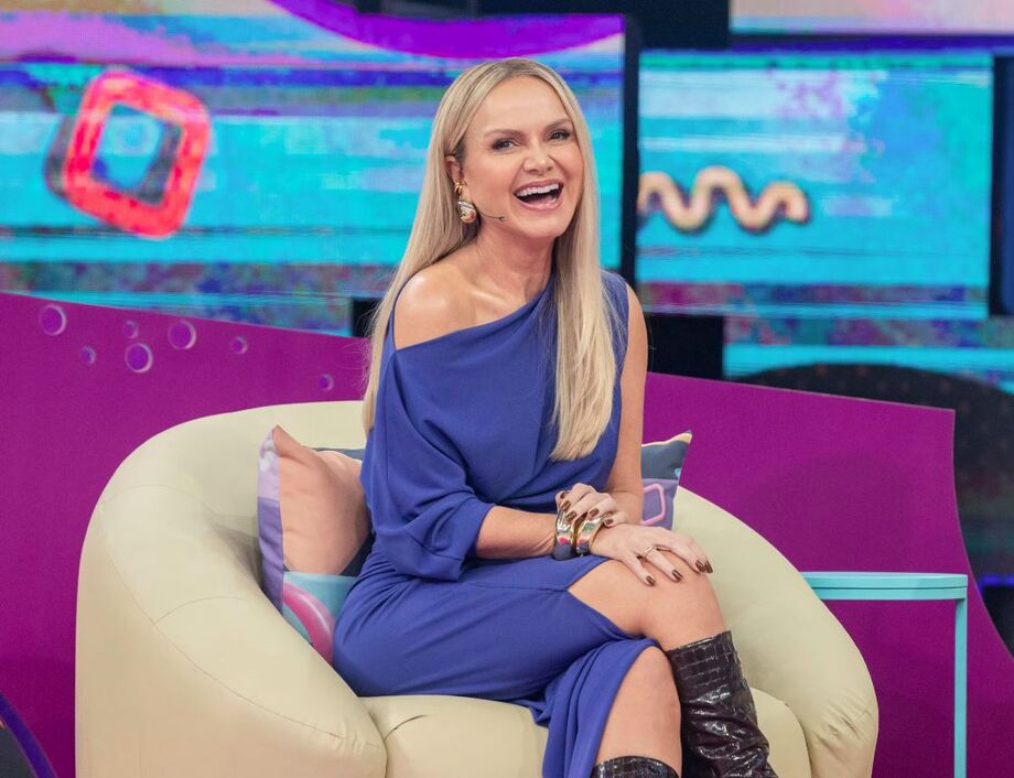 A apresentadora Eliana na estreia da temporada do 'Por Que, Mion?'