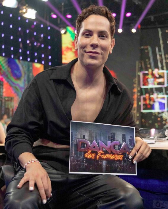 Christian Chávez quando esteve no Brasil em 2023