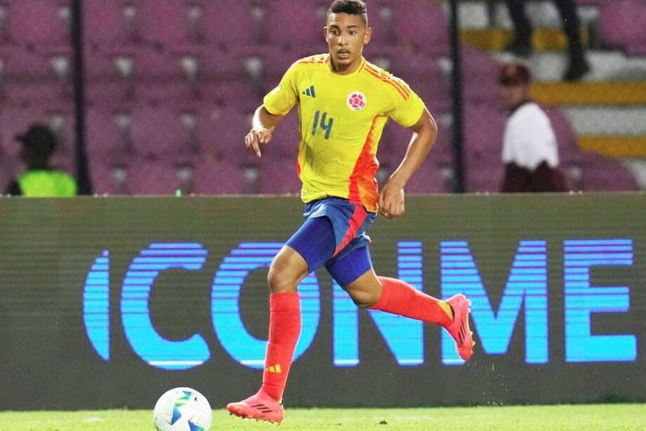 Jordan Barrera se destacou no Sul-Americano Sub-20 pela Colômbia