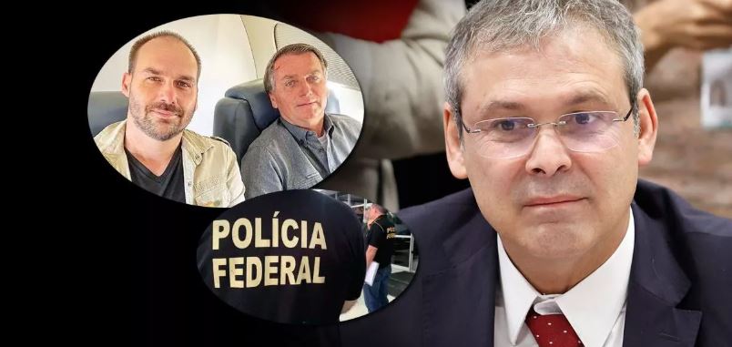 Eduardo e Jair Bolsonaro e Lindbergh Farias