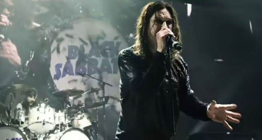 Ozzy Osbourne em show de despedida do Black Sabbath, em junho