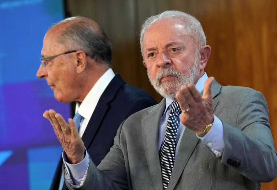 Presidente Luiz Inácio Lula da Silva e vice Geraldo Alckmin