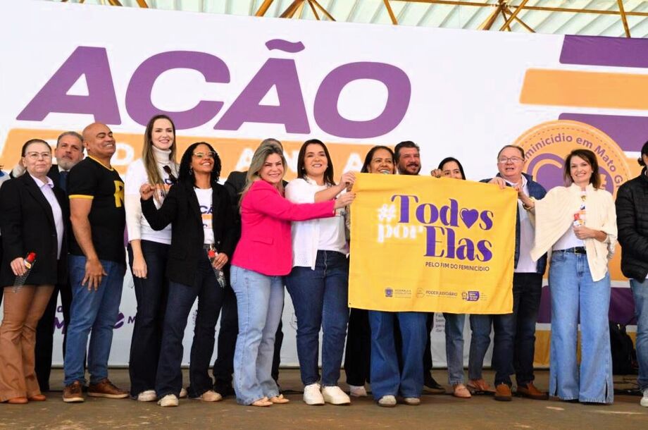 A prefeita Adriane Lopes participa da Ação Cidadania #TodosPorElas, neste sábado, 19