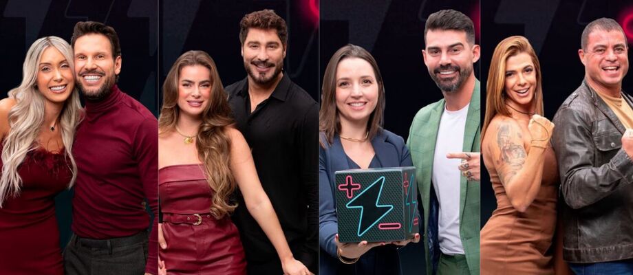 Adriana e Dhomini, Caroline e Radamés, Talira e Rafael e Rayanne e Victor continuam na disputa pelo Power Couple Brasil 7.