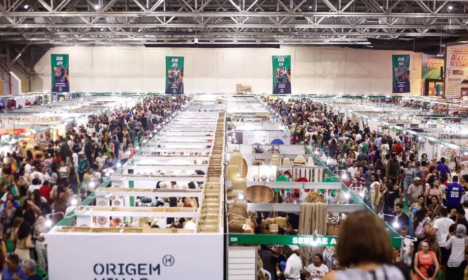 A 25ª edição da Feira Nacional de Negócios de Artesanato (Fenearte) chega ao fim neste domingo (20)