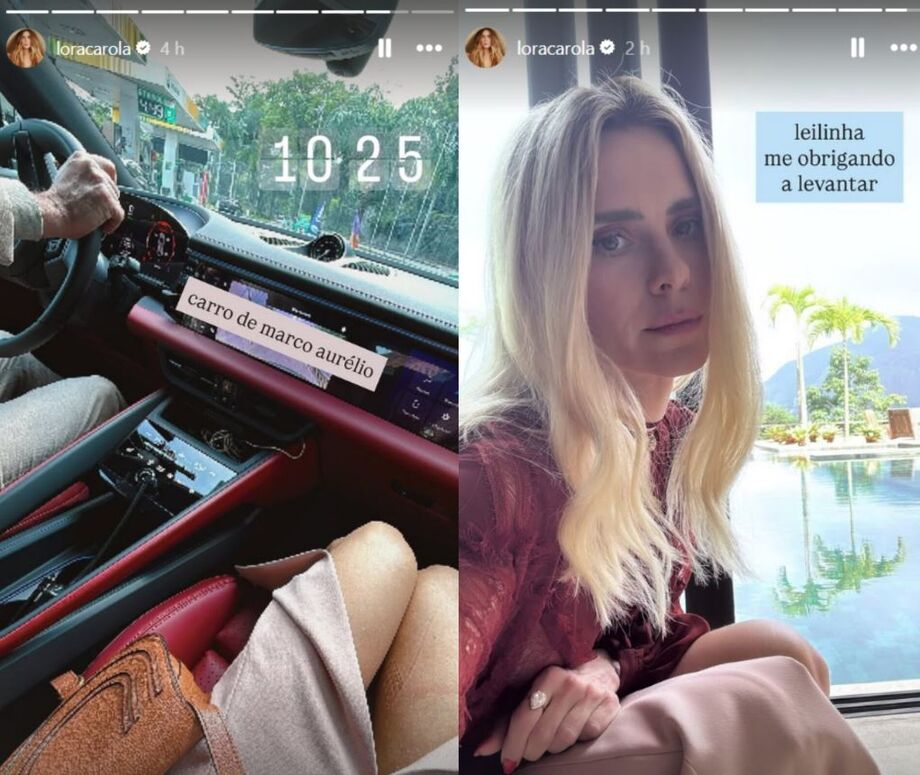 Atriz compartilha bastidores do primeiro dia de trabalho após retorno dos Estados Unidos.