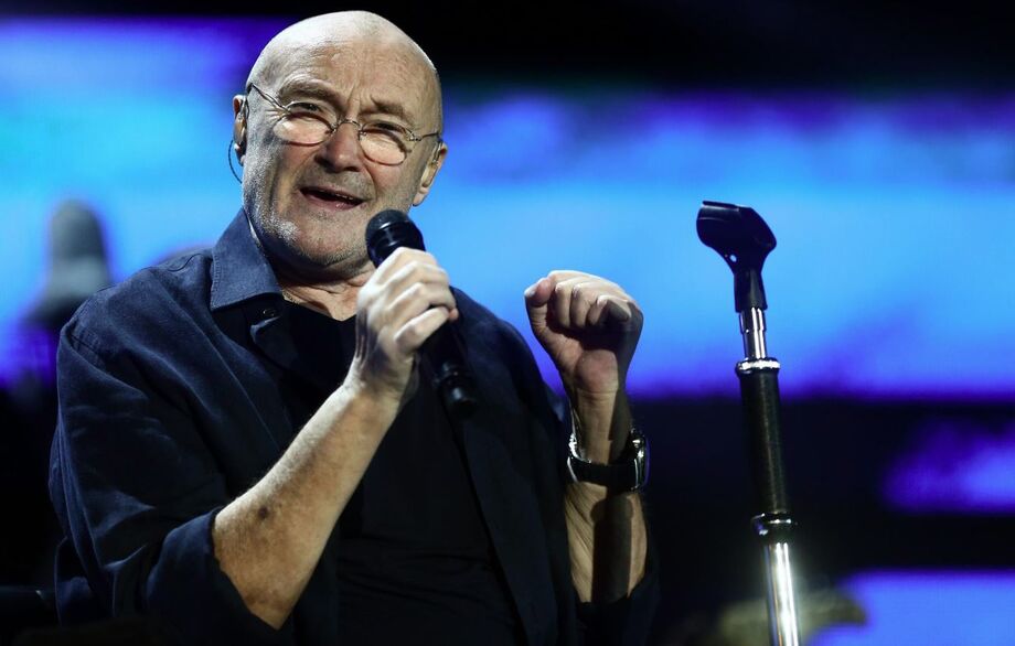 Show do cantor britanico Phil Collins no Maracanã, em 2018