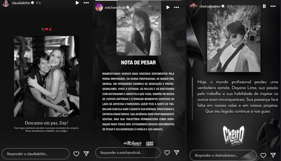 Artistas baianos prestam homenagens e lamentam a morte de Dayana Bezerra