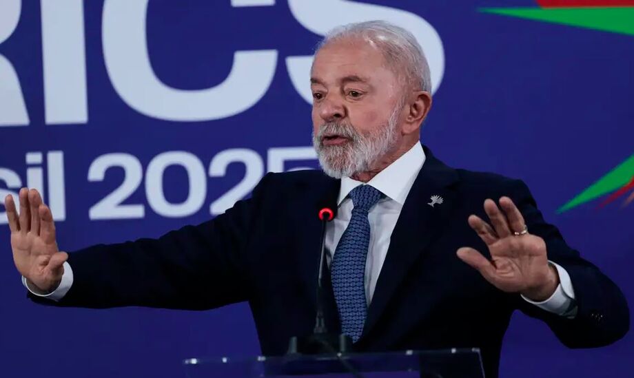 Presidente Lula classificou declaração de Donald Trump como 'irresponsável'
