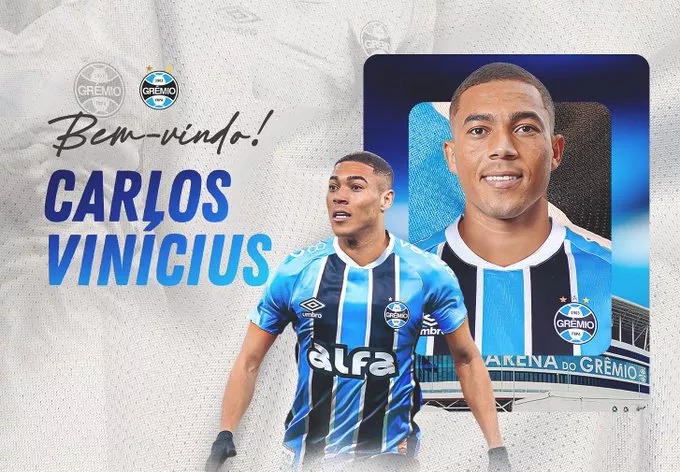 Carlos Vinícius fecha com o Grêmio após deixar o Fulham