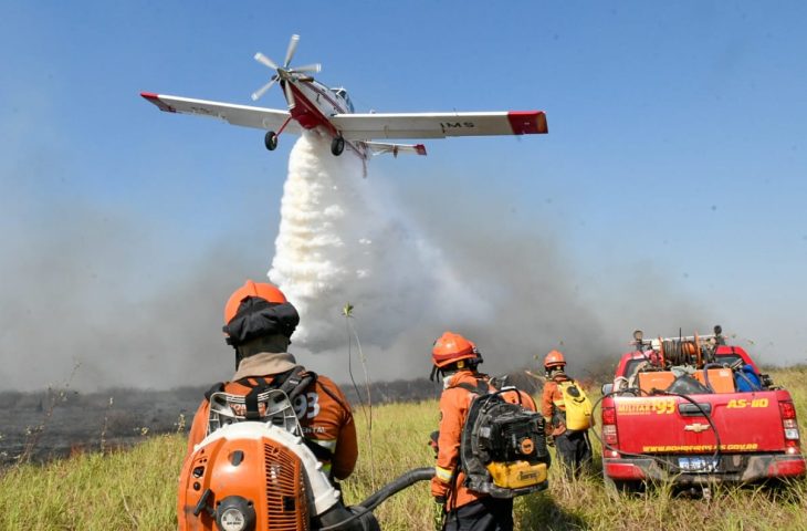 MS isenta taxas e facilita licenciamento para uso do fogo no combate a incêndios florestais