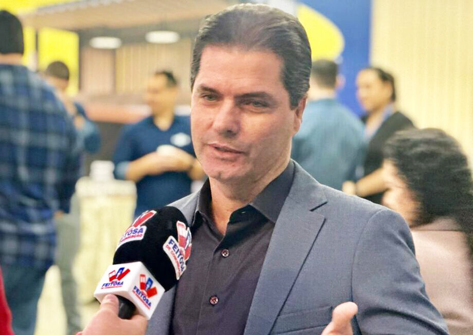 O prefeito de Maracaju, Marcos Calderan