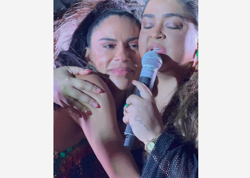 Marina Morena e Preta Gil, sua 'irmã de coração'