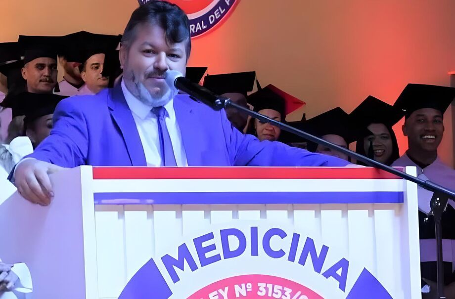 CEO da UCP de Pedro Juan Caballero, Carlos Bernardo será o grande anfitrião da recepção aos futuros médicos