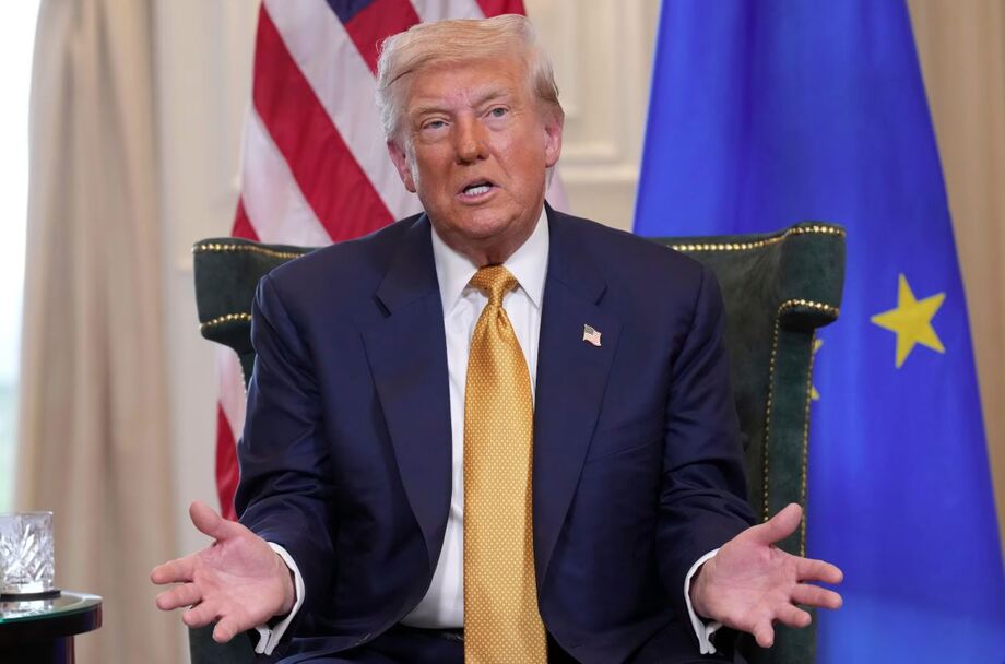 Donald Trump, presidente dos Estados Unidos, anunciou tarifa de 50% aos produtos brasileiros