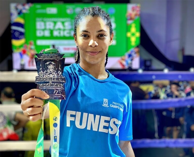 Com apoio da Funesp, jovem atleta se destaca na competição nacional e mira seletiva do WGP, sonhando em representar o município nos principais palcos do esporte.