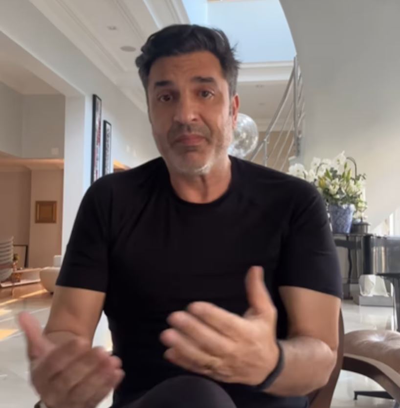 Edu Guedes em vídeo publicado no seu perfil de Instagram em 12 de julho de 2025.