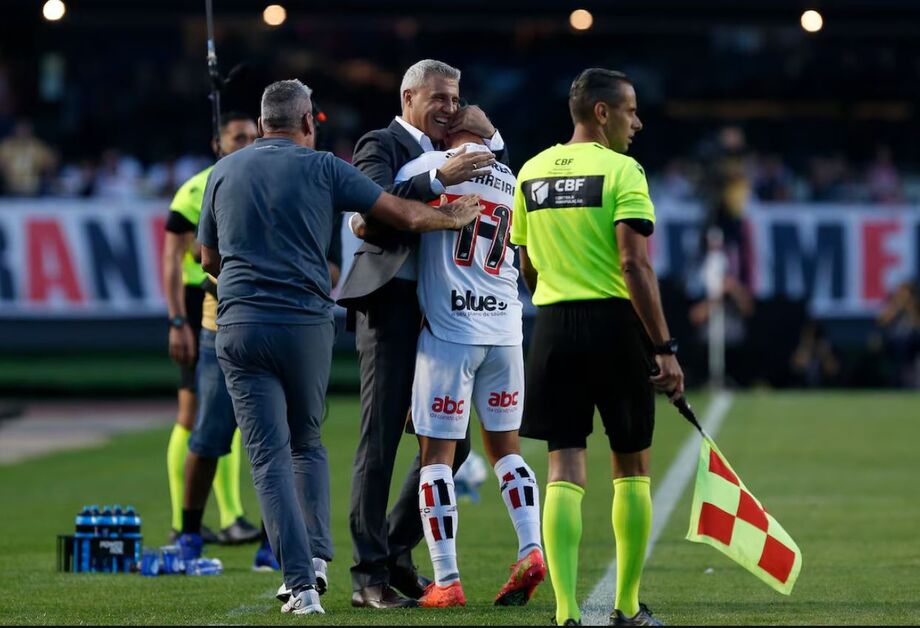 Ferreirinha voltou a marcar pelo São Paulo sob o comando de Hernán Crespo