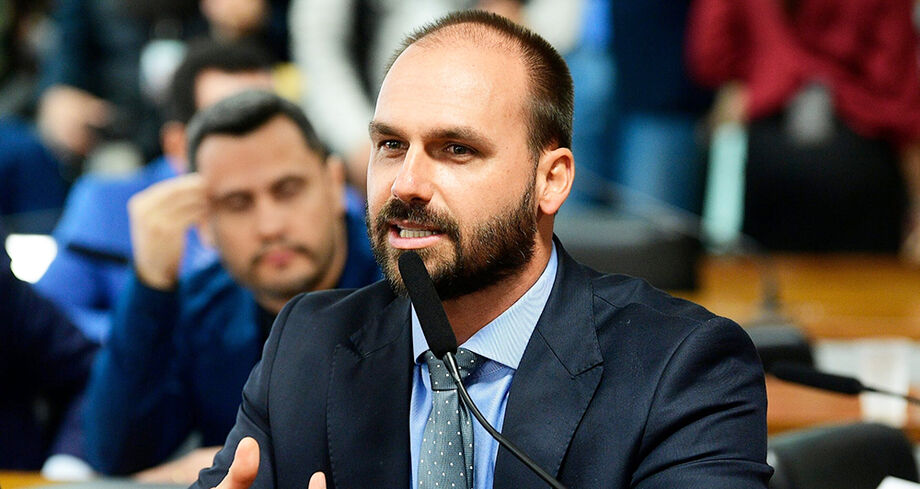 O deputado Eduardo Bolsonaro