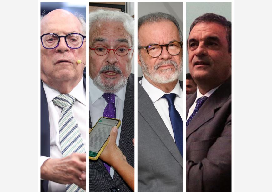 Miguel Reale Júnior, José Carlos Dias, Raul Jungmann e José Eduardo Cardozo