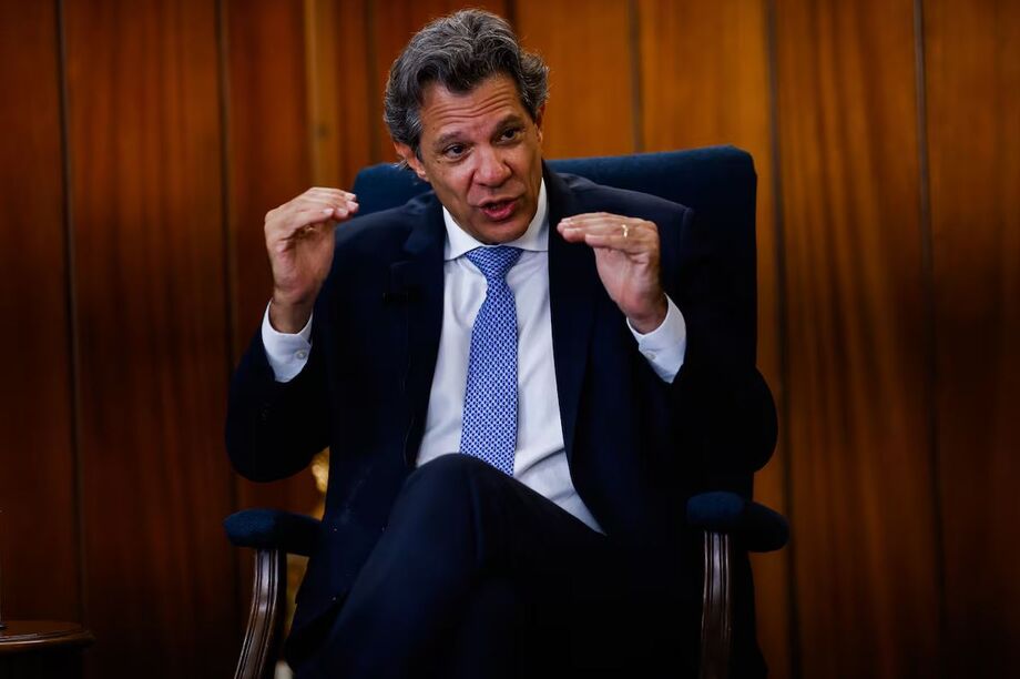 O Ministro da Fazenda, Fernando Haddad