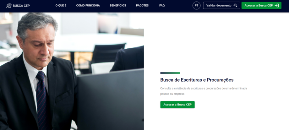 Nova central permite acesso a escrituras e procurações lavradas em todo o país por meio da internet