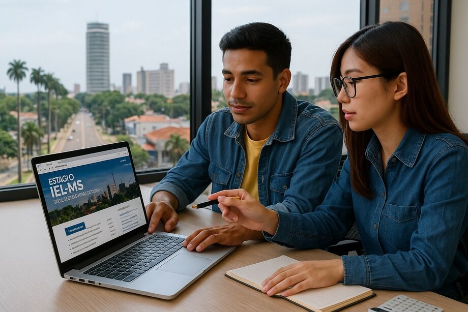 IEL-MS oferece 269 vagas de estágio em 6 cidades de MS, com bolsas entre R$ 400 e R$ 1.500. Inscrições pelo site.