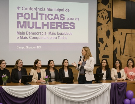 Conferência Municipal de Políticas para as Mulheres.