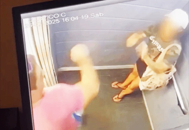 Homem espanca a namorada dentro de elevador em Natal; vítima teve o rosto fraturado e está internada