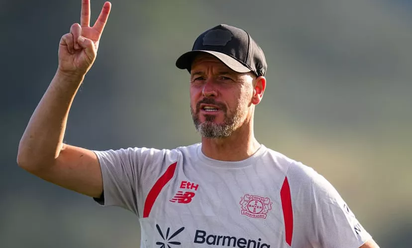 Ten Hag elogia futebol brasileiro em pré-temporada com Bayer no Rio e está ansioso pelo Fla-Flu
