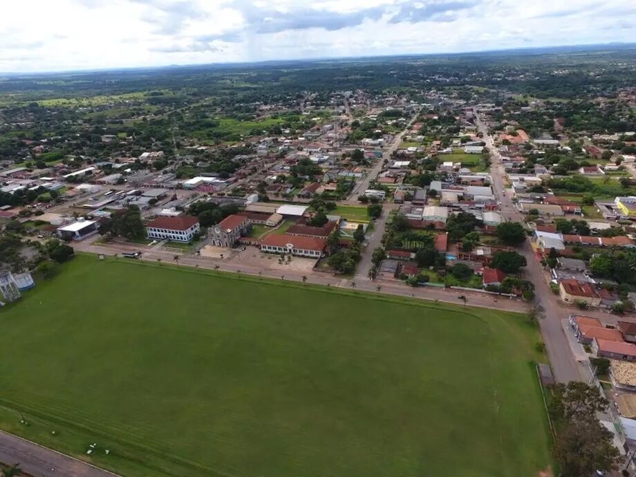 Vista aérea de Bela Vista, que completa 117 neste domingo (20) .