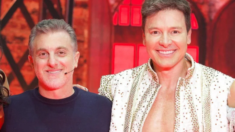 Luciano Guck recebeu Rodrigo Faro no quadro Show dos Famosos, do Domingão