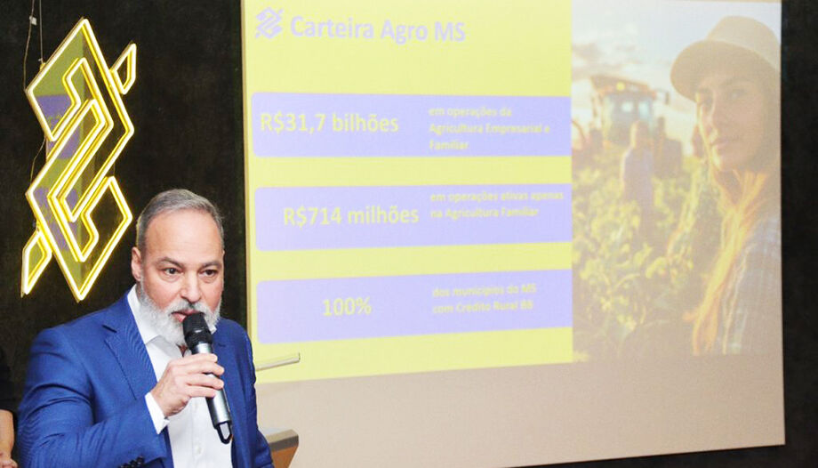 Conforme explicou o superintendente regional do BB, Omar de Vasconcelos, não há valor fixado para Mato Grosso do Sul dentro do Plano Safra. O que há é uma projeção em cima do montante global.