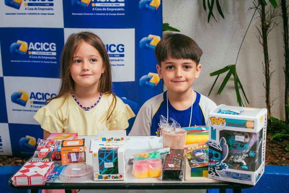 Crianças aprendem a ser empresárias em projeto da ACICG