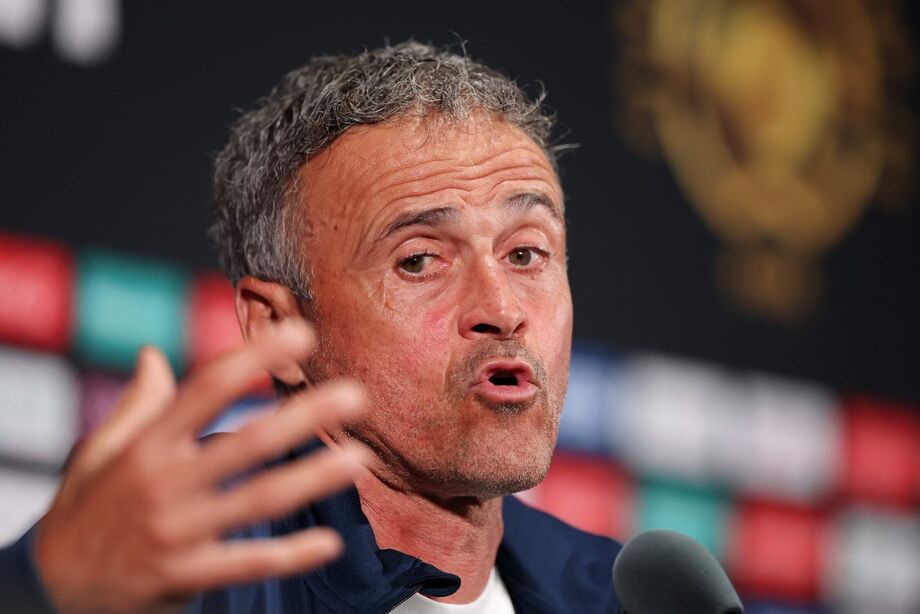 Luis Enrique pode conquistar mais um título com o Paris Saint-Germain no domingo, em East Rutherford.