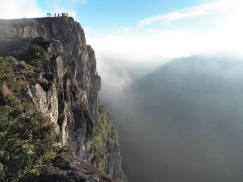 Cânion Fortaleza fica na região dos Campos de Cima da Serra. no Rio Grande do Sul.