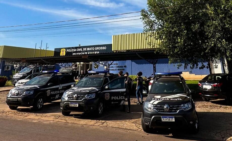 Delegacia de Água Boa (MT), para onde foi encaminhada a adolescente