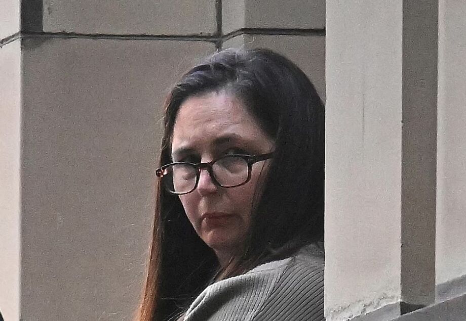 Erin Patterson em 15 de abril de 2025
