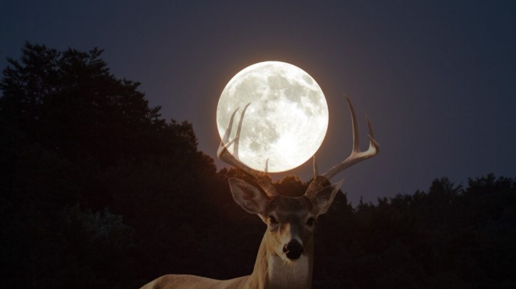 Lua do Veado irá aparecer nesta quinta-feira após o pôr do sol