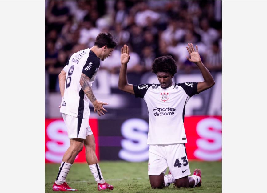 Talles Magno garantiu vitória do Corinthians sobre o Ceará.