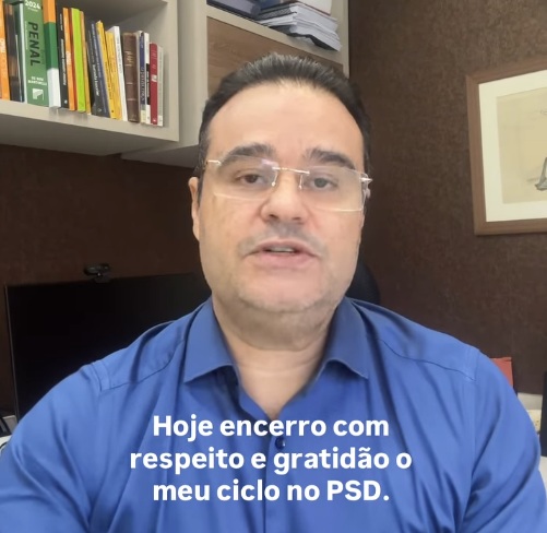 Fábio Trad anuncia saída do PSD após quase uma década no partido. Ex-deputado cita polarização política e diz que atual contexto exige 'posicionamentos mais definidos'.
