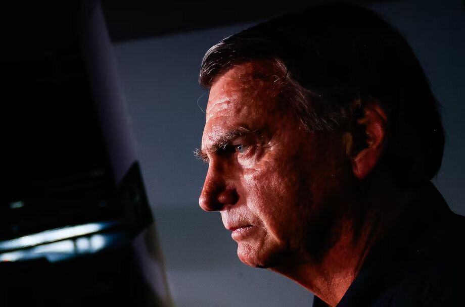 O ex-presidente Jair Bolsonaro cancelou entrevista nesta segunda-feira, 21