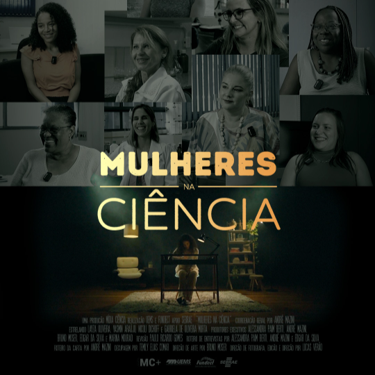 Documentário da UEMS sobre mulheres na ciência será exibido seis vezes na SBPC, em Recife, entre 13 e 19 de julho de 2025.